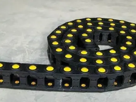 增强型尼龙坦克链 工程塑料拖链 机床电缆拖链厂家批发