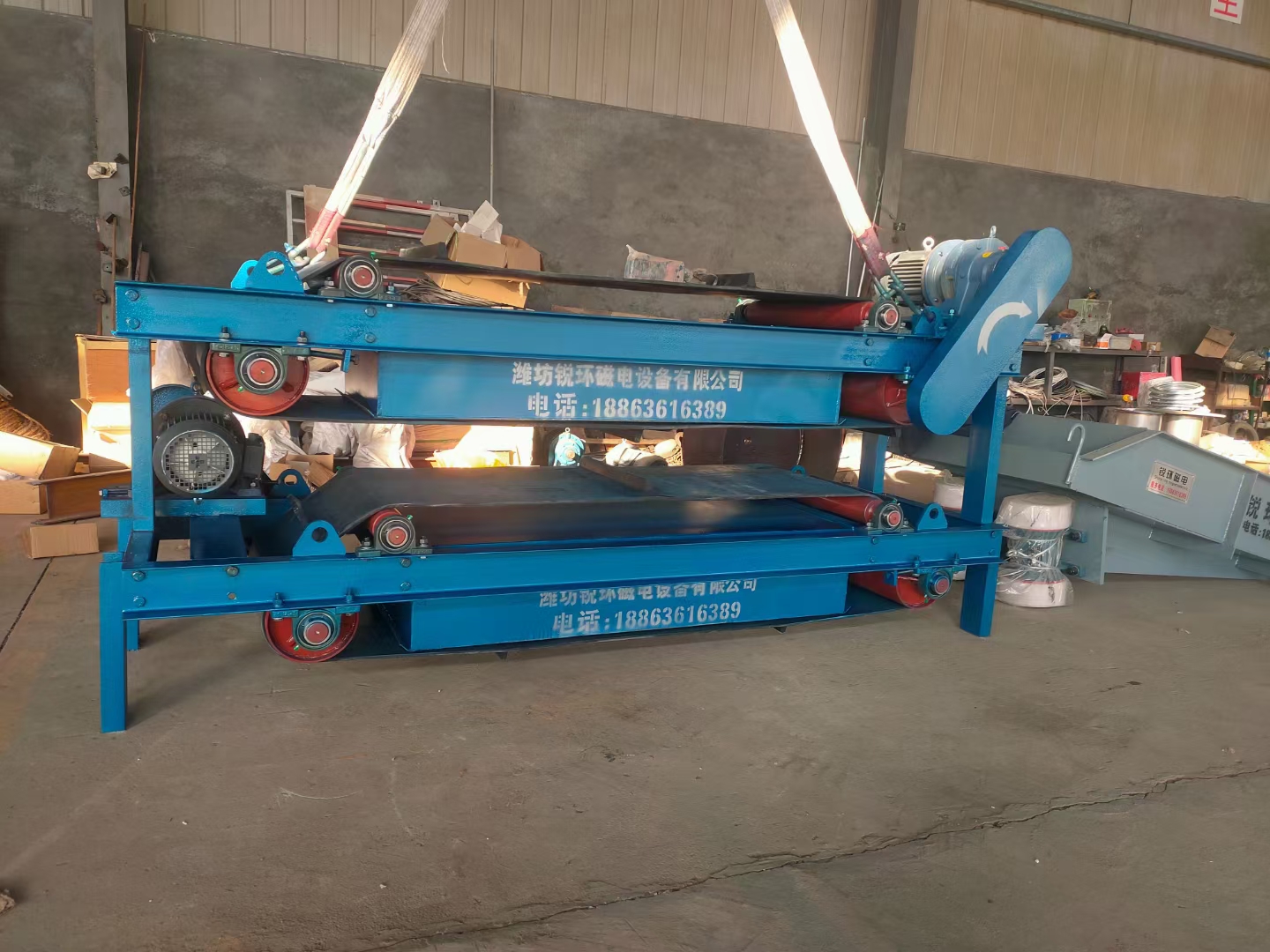 潍坊干式自卸式电磁除铁器厂家