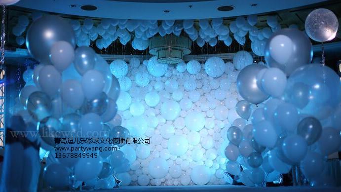 即墨周岁宴酒店气球布置策划推荐