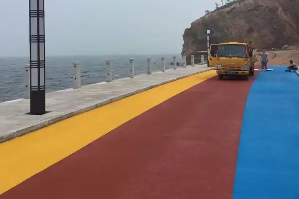 丰台陶瓷颗粒防滑路面施工方案